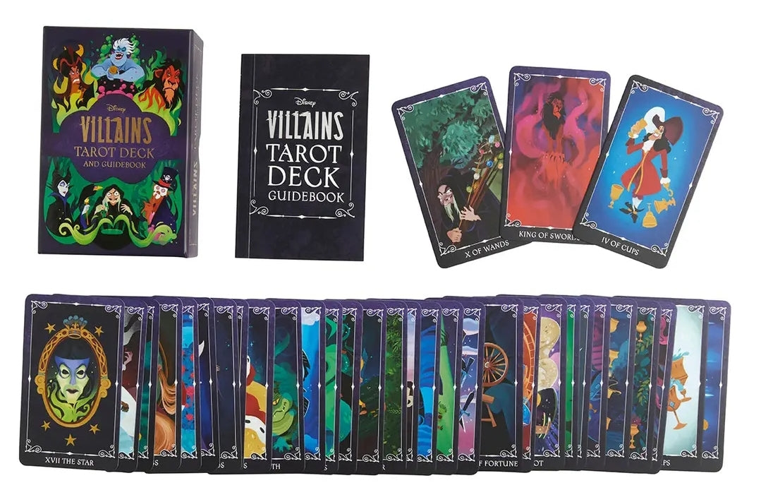 Disney Villains Tarot Deck and Guidebook